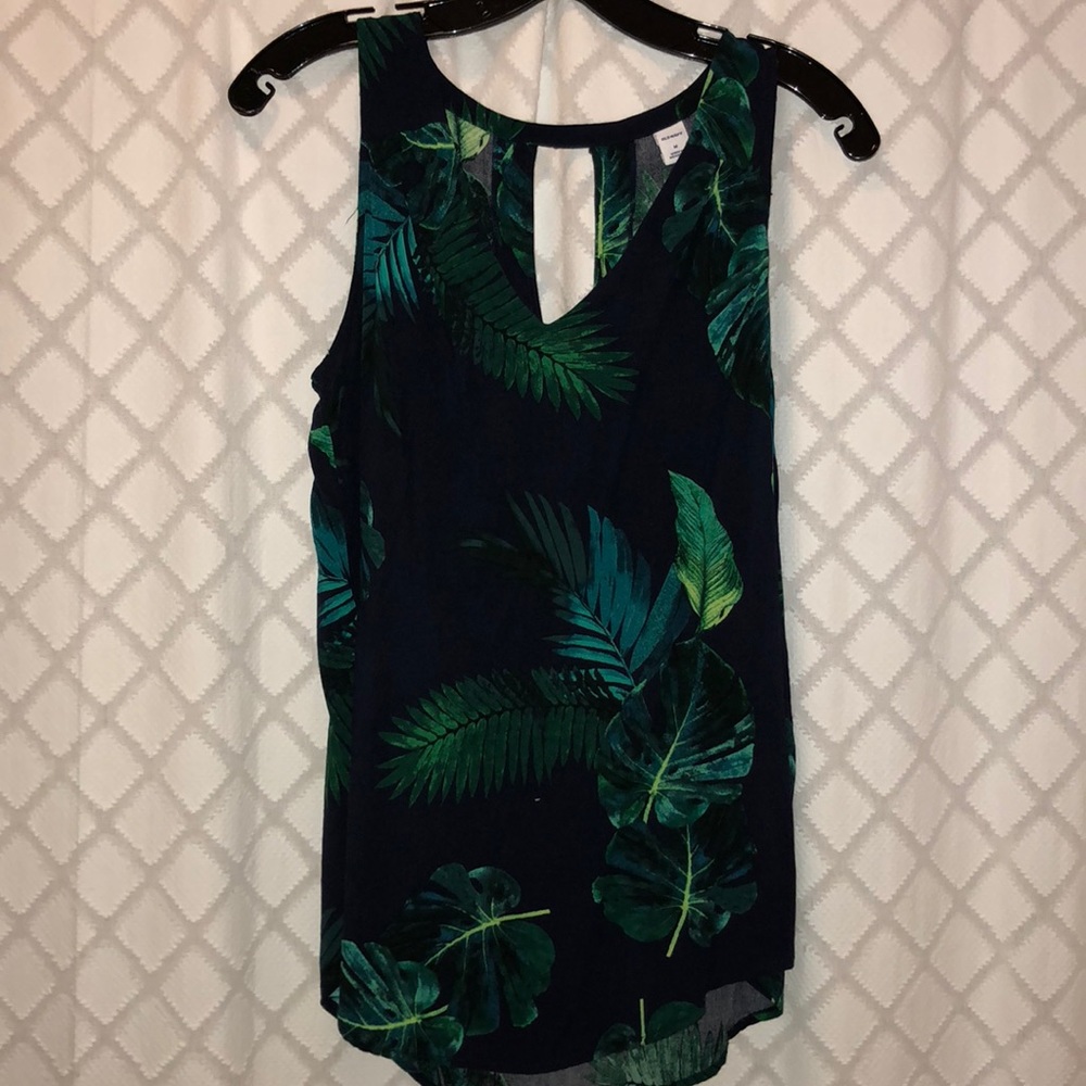 PRICE FIRM Old Navy Tropical Blouse